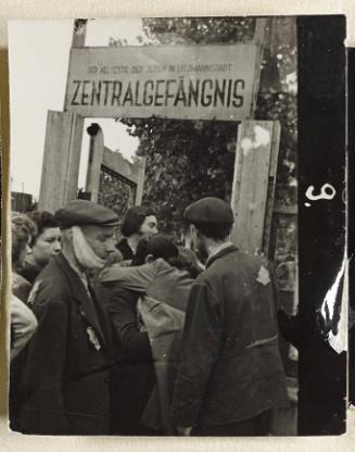Contact Print #9 from page #1 in Lodz Ghetto Contact Album