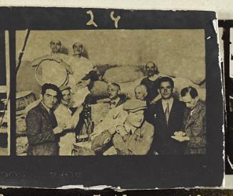Contact Print #24 from page #17 in Lodz Ghetto Contact Album