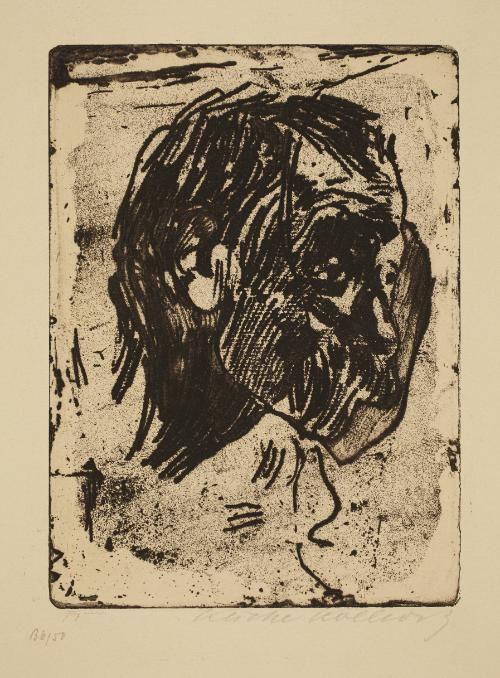 Mannerkopf nach rechts