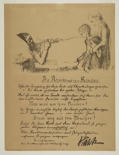 Die Kranke und ihre Kinder