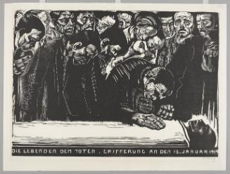 Gedenkblatt für Karl Liebknecht