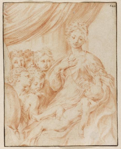 The Madonna of the Long Necks, after Parmigianino
