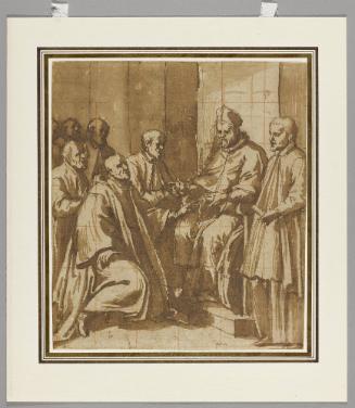 Pope Paul V giving an Audience