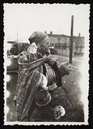 Ghetto resident being deported to the Chelmno death camp