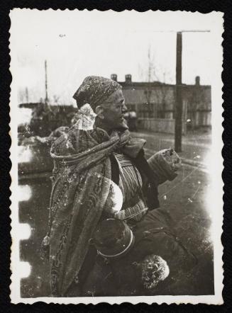 Ghetto resident being deported to the Chelmno death camp