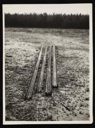 Chelmno steel track remains