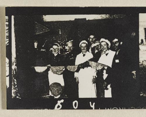 Contact Print #604 from page #14 in Lodz Ghetto Contact Album