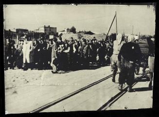 Mass deportation passing fecal workers