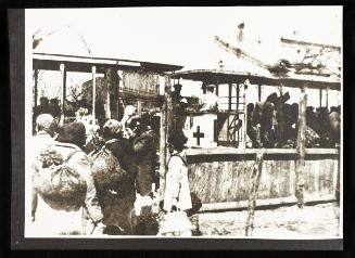 Boarding deportation tram #54 
