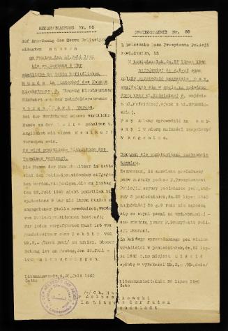 Announcement No. 88: Concerning dogs that must be brought on a leash and, where possible provided with a muzzle