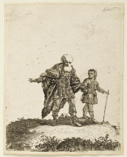 Youth Leading Old Man