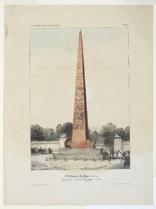 Obélisque de Luxe-nez. Pyramide nasicale de juste milieu