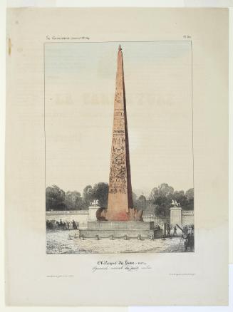 Obélisque de Luxe-nez. Pyramide nasicale de juste milieu