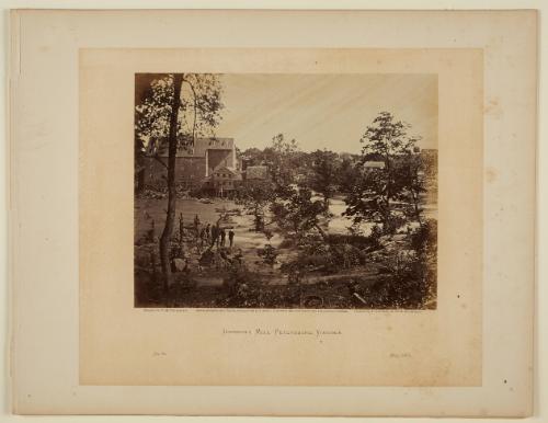 Johnson’s Mill, Petersburg, Virginia (from Gardner’s “Sketchbook of the Civil War")