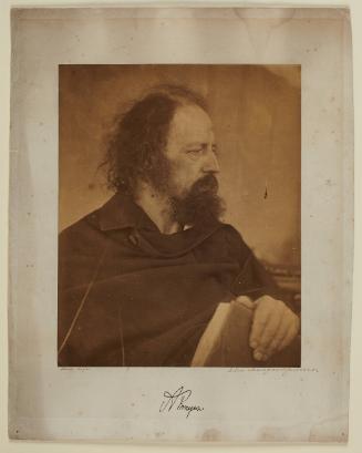 Portrait of Alfred Tennyson	