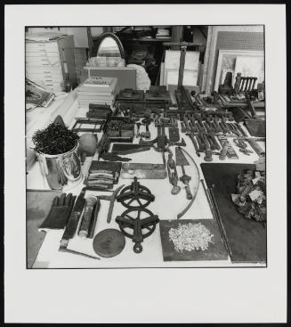 Betty Goodwin's Studio