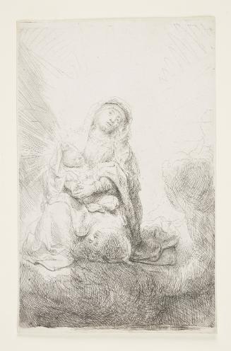 Virgin and Child in the Clouds