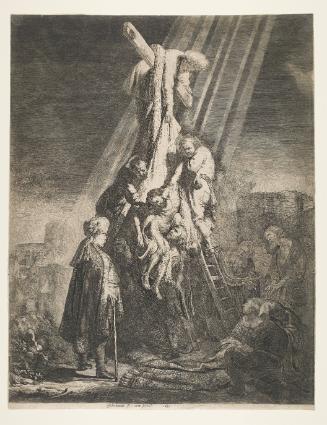 The Descent from the Cross: The Second Plate