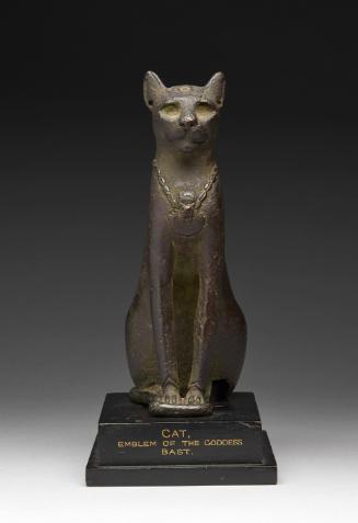 Bronze Figure of a Cat