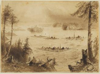 Junction of the Ottawa and St. Lawrence Rivers