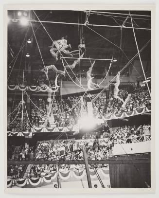 Ringling Circus Trapeze Series, Boston Garden, 1942