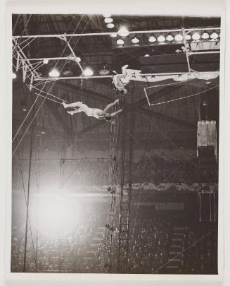 Ringling Circus Trapeze Series, Boston Garden, 1942