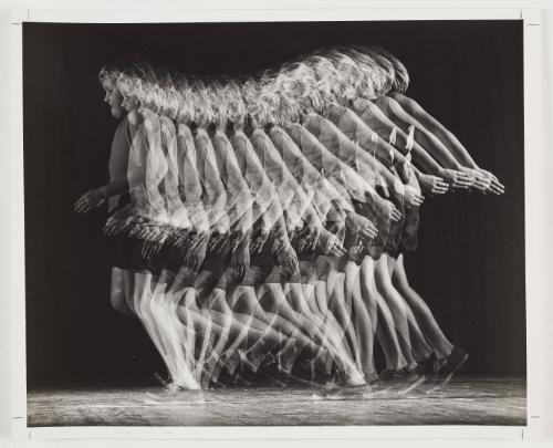 boy walking (multi-flash)