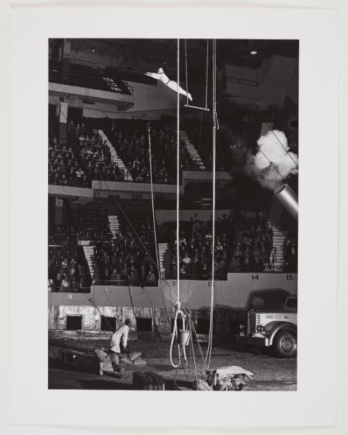 Woman Shot From Cannon