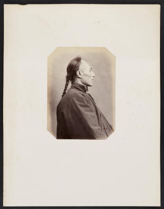 298. Chang-fao-fan (37 ans) Soldat Tartare de la bannière bordée de blanc, Ambassade chinoise à Paris, profile