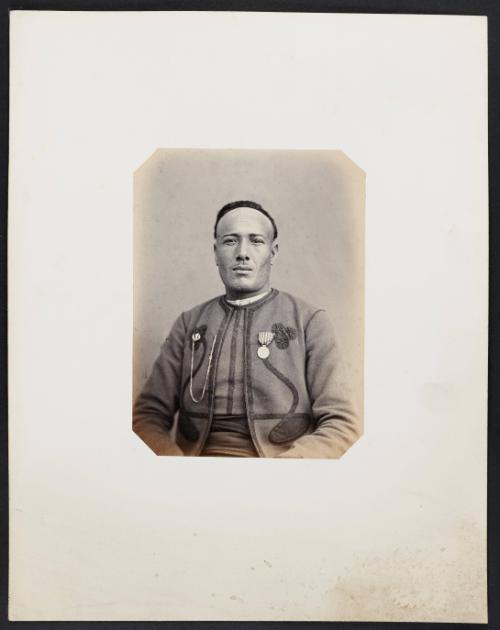 274. Mezian Ben Saüs (25 ans) tirailleur algèrien, frontal