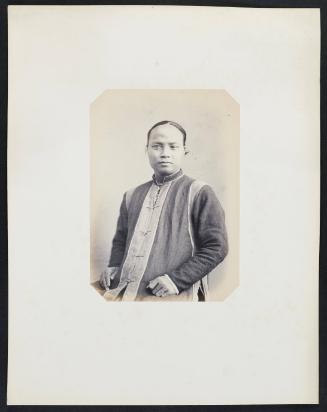 Cochinchinese Embassy in Paris. 162. Dân yaü (27 years old) Vietnamese born in Hue (Annam, now Vietnam) Military labourer.