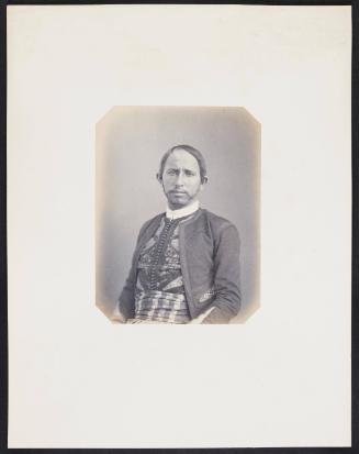 131. Mohamed ben dris (24 ans) Maréchal des logis au 3e Spahis - Frontal