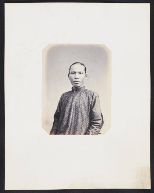 Cochinchinese Embassy in Paris. 146. Phan bûu do (31 years old) Vietnamese from the province of Quang Binh (Annam, now Vietnam) 7th Secretary to the Minister of the Interior. Mandarin of the 7th rank, 1st class