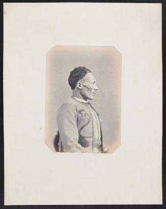 273. Bougerrah ben mohamed (33 ans) caporal au 3e tirailleur algèrien, profile