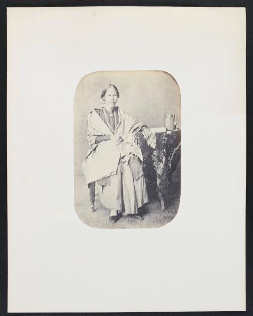 181. Cochinchinoise mariée avec un Géneral Sia-mois d'aprés un photographie rapportée de Bangkkok par M. F. Bocours