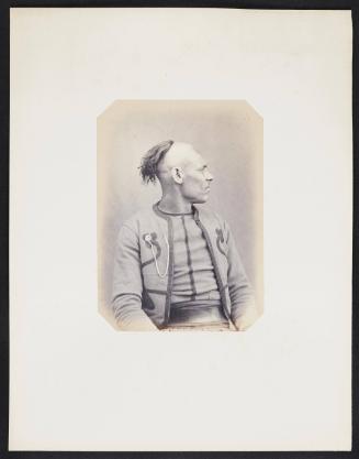 136. Ali ben Asmar (27 years old) (Algerian Fusilier) of a tribe from Oued Ohmeum (?), Béjaïa region, Constantine province (Algeria)