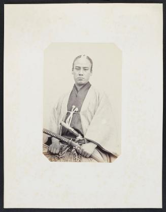 204. Iva-matsou-Ta-ro (23 ans) 2e Serviteur du 2e ambassadeur du Taiconne du Japon à Paris, frontal