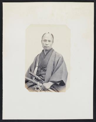 200. Fara-da go-itsi (34 ans) Officier de 2e classe en  traducteur pour le hollandais de l'Ambassade du Taiconne du Japon à Paris, frontal