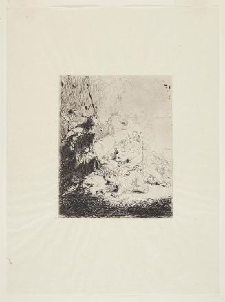 The Small Lion Hunt (With Two Lions)