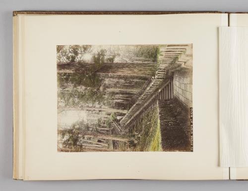 Stone Steps at Nikko   from Views of Tokyo, Nikko, Yokohama