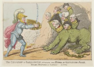 The Champion of Oakhampton, Attacking the Hydra of Gloucester Place