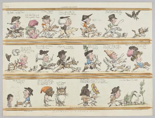 Borders for Rooms and Halls: No.9 A Pygmy Cat Hunt / Borders for Rooms & Halls