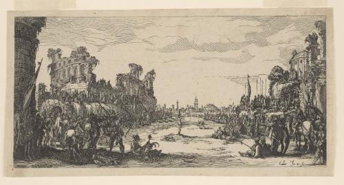 The Martyrdom of St. Sebastian from The Siege of la Rochelle