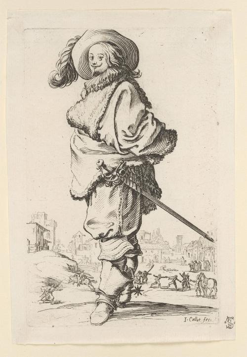 Le gentilhomme au plastron de fourrure from The Nobility of Lorraine