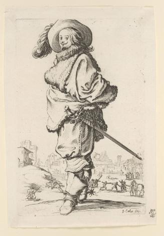 Le gentilhomme au plastron de fourrure from The Nobility of Lorraine