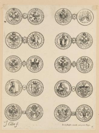 Plate 3 from “Les Monnaies” (The Coins)