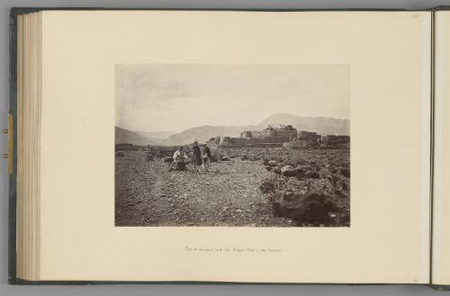 [Peshawar; Fort of Jumrood, with the Khyber Pass in the distance. (attributed to C. Shepherd)]