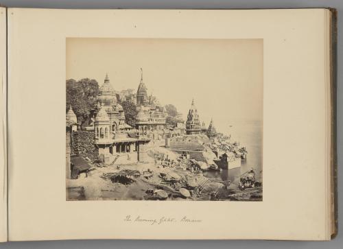 [The Burning Ghât, Benares]   from Indian Views