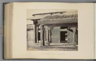[Futtypore Sikri; The Palaces of the Sultana of Constantinople, Akbar's Turkish wife]   from Indian Architecture and Scenery, Vol. 1