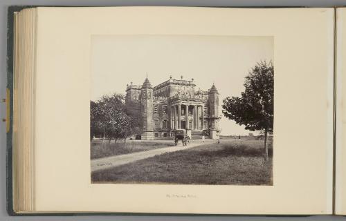 [Lucknow; The Dilkusha Palace]   from Indian Architecture and Scenery, Vol. 1